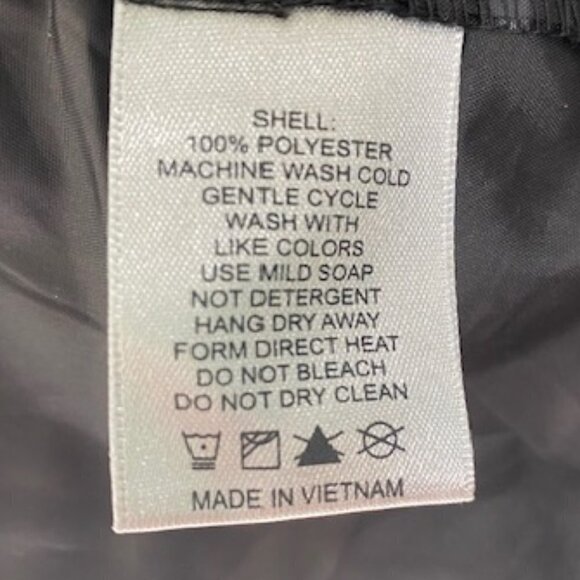 SIERRA DESIGNS Packable Hooded Travel Raincoat Rain Jacket Windbreaker Small - Picture 15 of 16